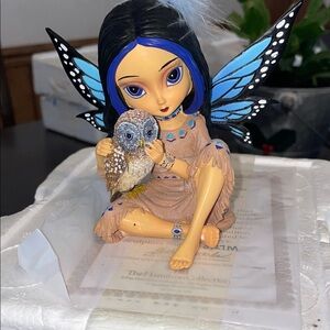Fairy Figurine with Owl
